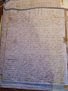 Letter from Richard Norton to Jacob Norton