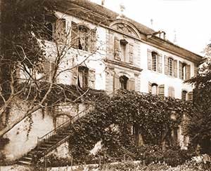 3b. Photograph of the "Palais" at Vaumarcus Castle, circa 1890s. Courtesy of the author.