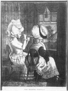 Figure 2: "The Wishing Females." Collection of The New-York Historical Society.
