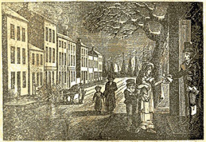 Fig. 1. Destitute family in New York City. Frontispiece, New-York Scene’s [sic]: Designed for the Entertainment and Instruction of City and Country Children (New York, 1833). 