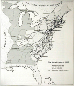 Fig. 2. Map from D.W. Meinig, Continental America, 1800-1867, volume 2 of The Shaping of America: A Geographical Perspective on 500 Years of History (1993). Courtesy Yale University Press.
