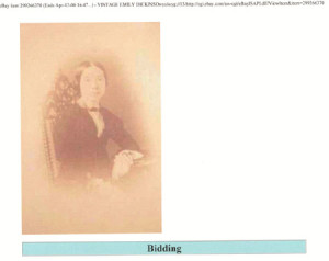 Fig. 2. eBay auction photograph of the Dickinson image