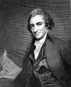 Fig. 2. Thomas Paine, engraved by William Sharp from a George Romney Portrait. From the Library of Congress, Prints and Photographs Division.
