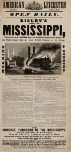 Fig. 4. "Risley's Original Mississippi," broadside, John K. Chapman & Co., printer (London, 1848). Courtesy The Winterthur Library: Joseph Downs Collection of Manuscripts and Printed Ephemera. Click to enlarge in new window