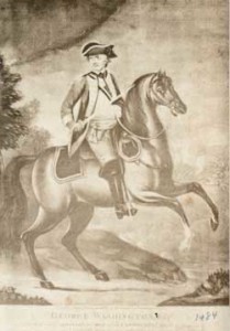 Photographic reproduction of George Washington, Esq., ca. 1865, mezzotint by unidentified artist after "Alexander Campbell," 1775. Courtesy of the Library Company of Philadelphia. 