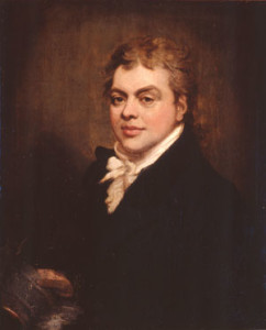 Self-Portrait of Mather Brown, Mather Brown (1812). Taken from the Portrait Collections at the American Antiquarian Society. Courtesy of the American Antiquarian Society.