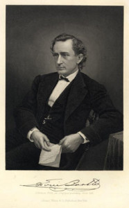 Portrait of Edwin Booth. Likeness from an original painting from life. Publisher Johnson, Wilson & Co. (New York). Courtesy of the American Antiquarian Society, Worcester, Massachusetts.