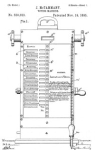 Fig. 4. U.S. Patent 550,053. Courtesy of the U.S. Patent and Trademark Office.