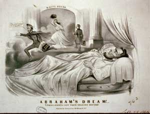 Fig. 3. Abraham's Dream: "Coming Events Cast Their Shadows Before" (1864). Currier and Ives. Courtesy of the Library of Congress. 