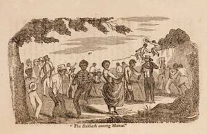 1. "The Sabbath among Slaves," Narrative of the Life and Adventures of Henry Bibb, an American Slave, Written by Himself (New York, 1850). Courtesy of the American Antiquarian Society, Worcester, Massachusetts.