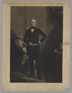 4. Henry Clay was the frequent recipient of gifts from well-wishers who supported his high-tariff policy. “Henry Clay,” mezzotint and engraving by William Pate (New York, 1852). Courtesy of the American Antiquarian Society, Worcester, Massachusetts.