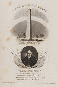 7. "Bunker Hill Monument," in Our Country: or, The American parlor keepsake, published by J.M. Usher (Boston, 1854). Courtesy of the American Antiquarian Society, Worcester, Massachusetts.