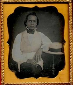 Fig. 7. Photographer unknown: subject unknown, sixth plate daguerreotype, c. 1849-55. Collection of Greg French.
