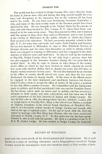 Fig. 6. Biography of Mr. Charles End. From Memorial and Genealogical Record of Dodge and Jefferson Counties, Wisconsin (Chicago, 1894). Courtesy of the American Antiquarian Society.