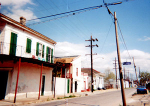 Fig. 5. Site of Olympic Club, New Orleans. Photo taken by author. New Orleans, 1999.