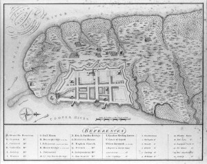Crisp Map of Charleston and environs, from the Collections of the South Carolina Historical Society
