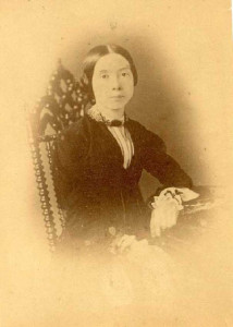 Fig. 3. New Emily Dickinson photograph. Courtesy of collection of Philip F. Gura.
