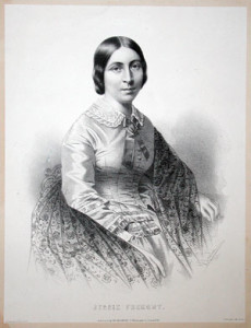 Fig. 6. Jessie B. Frémont, lithograph, circa 1856. Courtesy of the American Antiquarian Society.