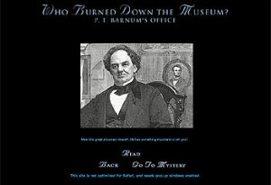 "Who Burned Down the Museum?" Courtesy American Social History Productions, Inc.