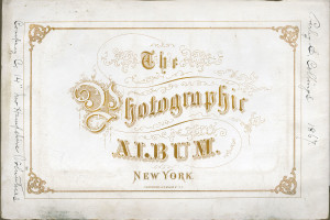 5. Inscribed title page, the P.E. Collings Album.  Courtesy of the W.S. Hoole Special Collections Library, the University of Alabama.