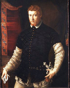 Right: "Portrait of a Man," by Francesco Salviati (Francesco de'Rossi) (1510-1563). Courtesy of the Metropolitan Museum of Art. Gift of Mr. and Mrs. Nate B. Spingold, 1955 (55.14). Photograph © 1995 The Metropolitan Museum of Art.