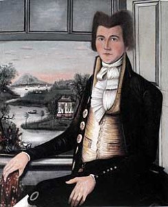 "Timothy Swan," author unknown (c. 1797). Portrait from the American Antiquarian Society Collections. Courtesy of the American Antiquarian Society.