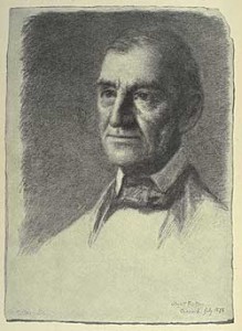 Fig. 6. Ralph Waldo Emerson, engraved by Timothy Cole from a drawing by Wyatt Eaton. Frontispiece from Scribner's Monthly: An Illustrated Magazine for the People 17 (February 1879). Courtesy of the American Antiquarian Society.