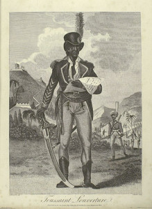 Toussaint Louverture, engraving by J. Barlow from a sketch by M. Rainsford. From An Historical Account of the Black Empire of Hayti: Comprending a View of the Principal Transactions in the Revolution of Saint Domingo; with It's Antient and Modern State, by Marcus Rainsford, Esq. (London, 1805). Courtesy of the American Antiquarian Society.