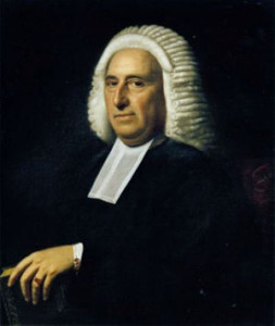 Portrait Painting of Mather Byles, by John Singleton Copley. University of King's College Archives, Halifax, Nova Scotia, Canada. UKC.P1.9.4.2.11. Courtesy of the University of King's College Archives.