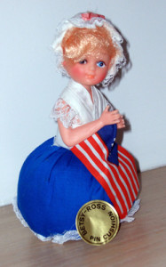 Betsy Ross pincushion (1976). Photo courtesy of the author.