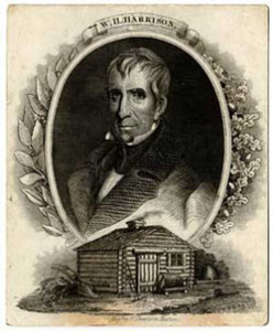 Fig. 5. W. H. Harrison, engraving by N. Dearborn (Boston, date unknown). Courtesy of the American Portrait Prints Collection at the American Antiquarian Society, Worcester, Massachusetts.