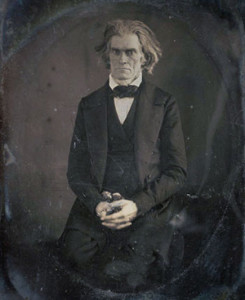 Fig. 4. Mathew Brady daguerreotype of Calhoun. Courtesy of the Beinecke Library, Yale University.