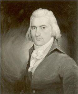 Fig. 1. The son of a well-known Philadelphia Presbyterian rector and former provost of the College of Pennsylvania, James Sergeant Ewing was in the most prosperous years of an eventually ill-fated business career as a druggist and investor. Dr. James Sergeant Ewing, by Robert Field(?), 1798(?). Courtesy of the University of Pennsylvania Archives, Philadelphia, Pennsylvania.