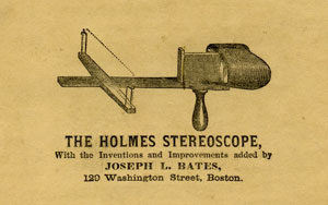 Fig. 4. Holmes-Bates Stereoscope (ca. 1860). Courtesy of the American Antiquarian Society, Worcester, Massachusetts.