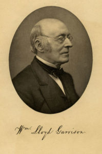 Though best known for his antislavery radicalism, William Lloyd Garrison was involved in a number of antebellum reform causes including temperance, Sabbatarianism, and antiremoval. "Wm. Lloyd Garrison," photograph. Courtesy of the American Portrait Print Collection at the American Antiquarian Society, Worcester, Massachusetts.