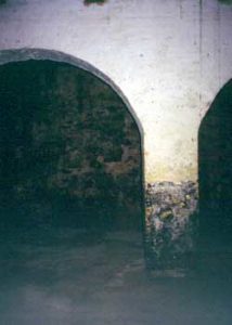 Fig. 7. Inside the female dungeons at Elmina Castle