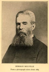 Photograph of Herman Melville taken about 1885, frontispiece, Moby-Dick; or, The Whale by Herman Melville, abridged and edited with an introduction by William Ament (Boston, 1928). Courtesy of the American Antiquarian Society, Worcester, Massachusetts.