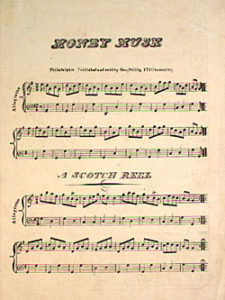 3. "Money Musk," sheet music published and sold by Geo. Willig (Philadelphia, Pennsylvania). Courtesy of the Lester S. Levy Collection of Sheet Music, Special Collections at the Sheridan Libraries of the Johns Hopkins University, Baltimore, Maryland.